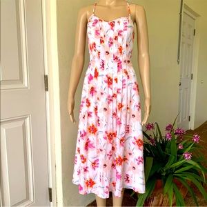 Banana Republic pleated spaghetti sp dress NEW 4